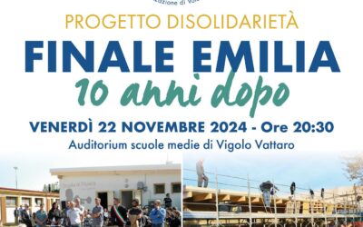 FINALE EMILIA – 10 anni dopo – venerdì 24 novembre ore 20.30